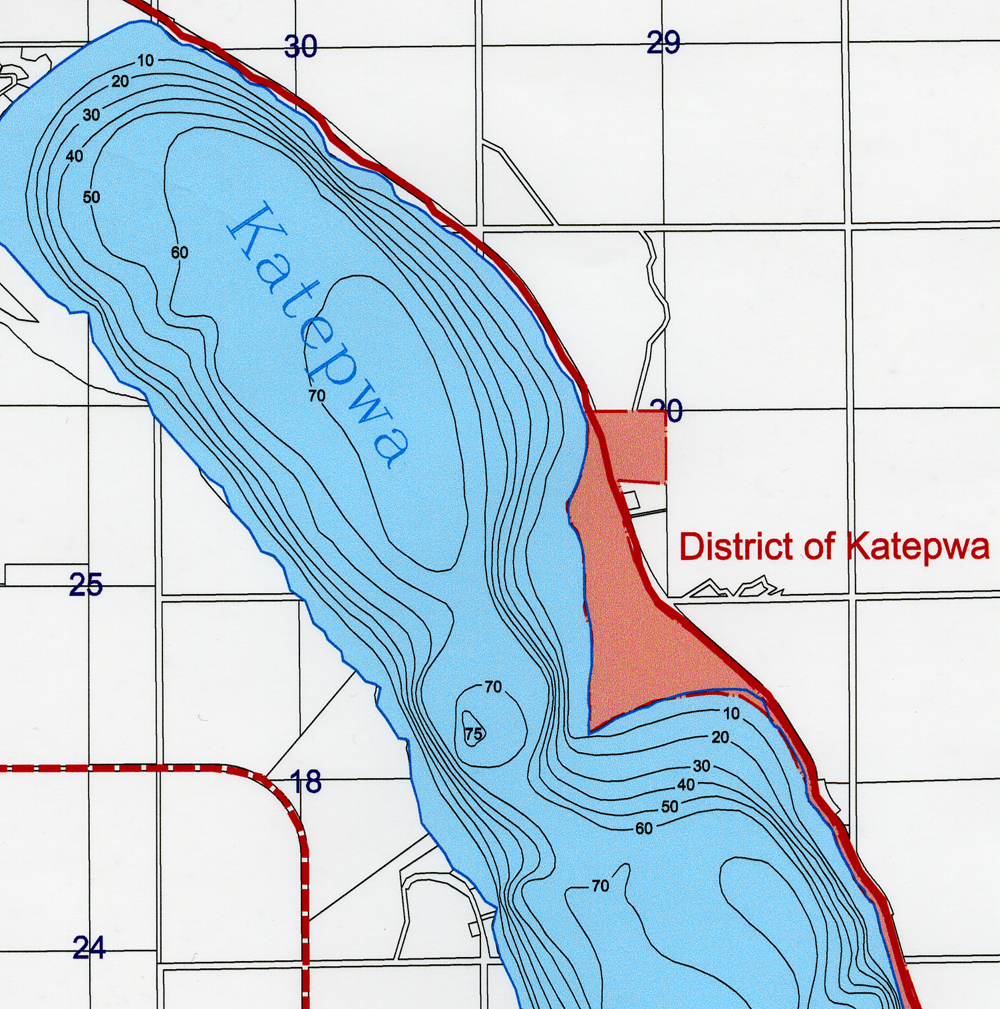 Echo Lake Depth Chart.