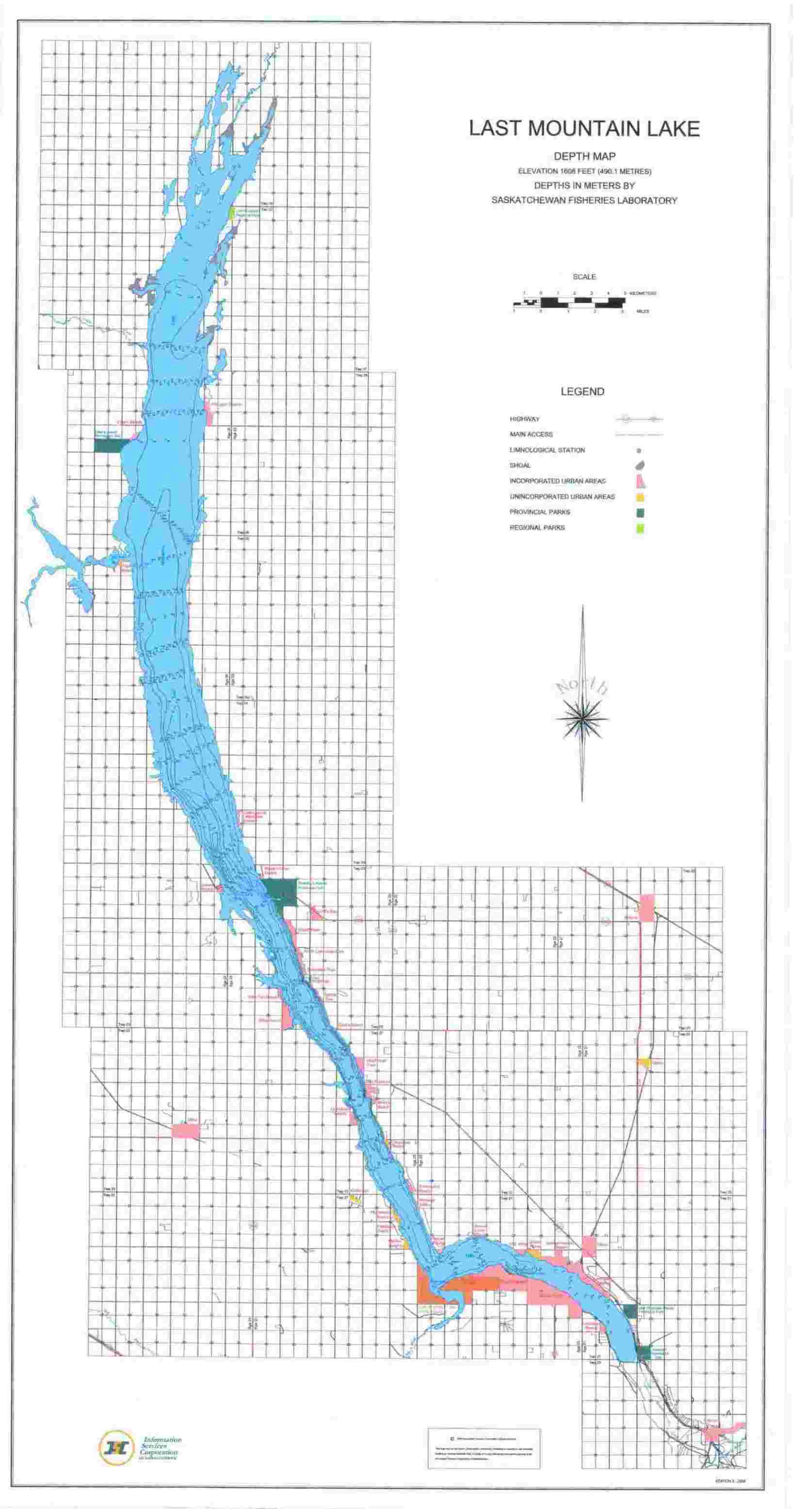 Echo Lake Depth Chart