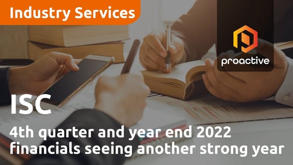 ISC releases fourth-quarter and year-end 2022 financials seeing another strong year